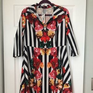 Maxi multicolor dress